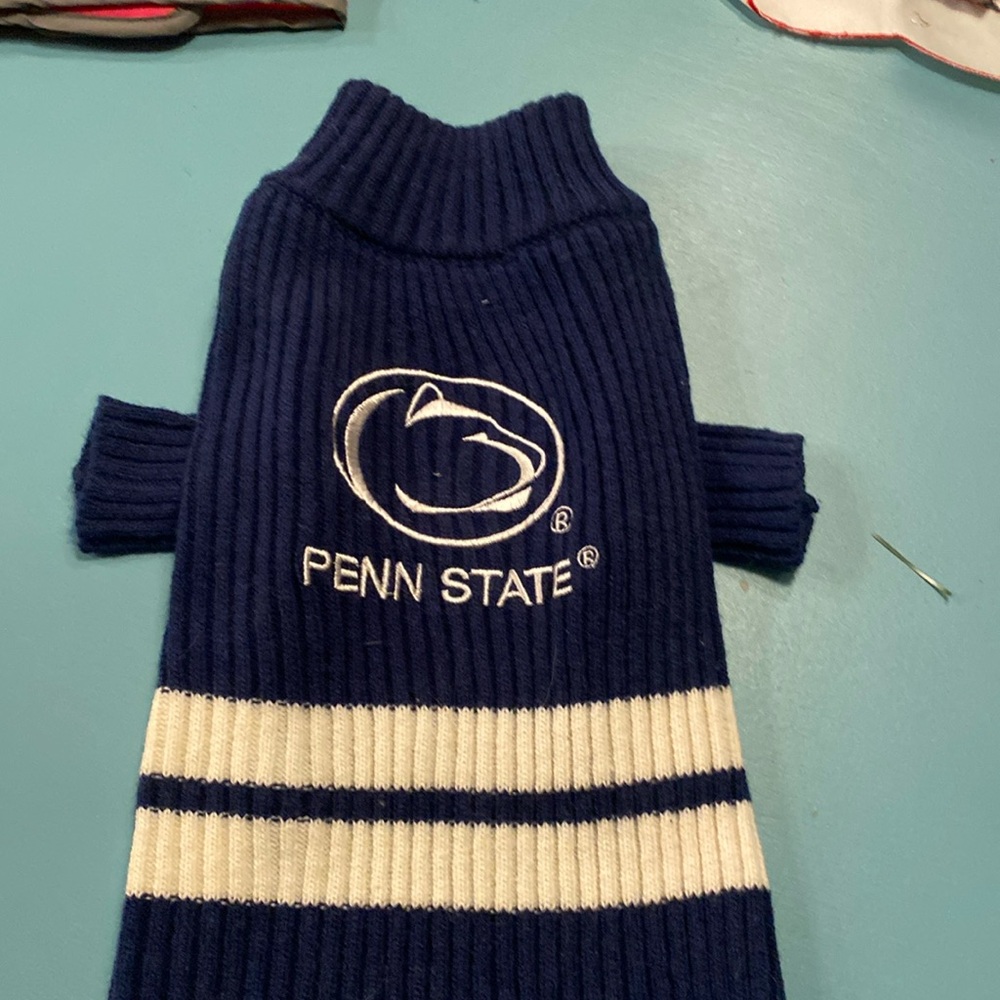 Penn State Dog sweater